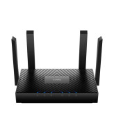 روتر وایرلس AX3000 Gigabit Wi-Fi 6 Mesh برند کیودی مدل WR3000 – ورژن 1