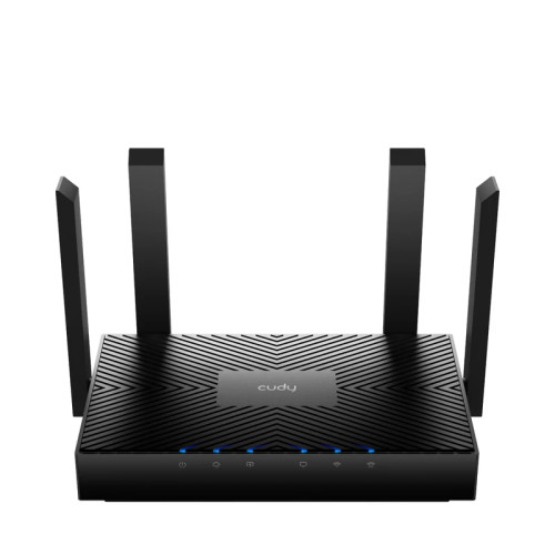 روتر وایرلس AX3000 Gigabit Wi-Fi 6 Mesh برند کیودی مدل WR3000 – ورژن 1