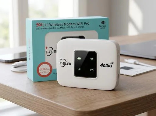 مودم جیبی T-ELEK مدل TM3-E پشتیبانی از 4G و 5G