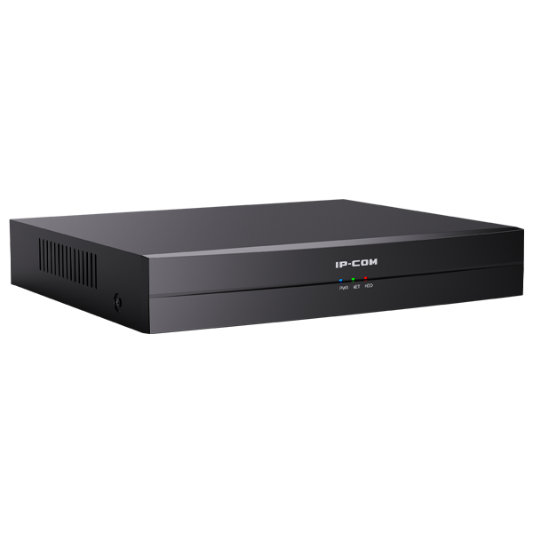 دستگاه ضبط ویدئویی تحت شبکه (NVR) 4 کاناله آی پی کام IP-COM مدل NVR3104-4P