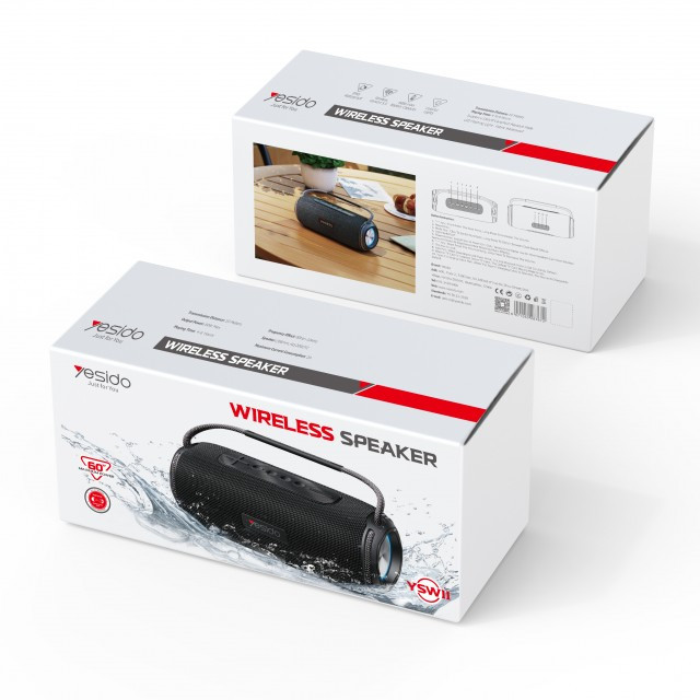 اسپیکر بلوتوثی قابل حمل یسیدو YESIDO YSW11