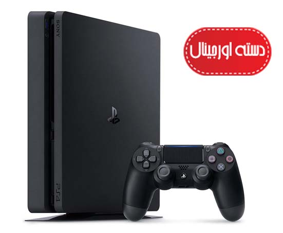 کنسول استوک Ps4 Slim ظرفیت 1 ترابایت ریجن اروپا-اکانتی-دسته اورجینال-میان رده