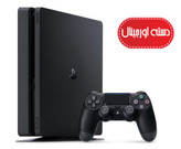 کنسول استوک Ps4 Slim ظرفیت 1 ترابایت ریجن اروپا-اکانتی-دسته اورجینال-میان رده