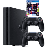مجموعه کنسول بازی سونی مدل PlayStation 4 Slim CUH-2216A ظرفیت 500 گیگابایت به همراه بازی فیفا21