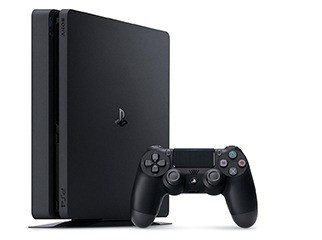 کنسول PS4 اسلیم درحد نو فول بازی 1ترابایت ریجن اروپا سلامت هارد 100 کپی خور با 6 ماه ضمانت فروشگاهی دسته اورجینال