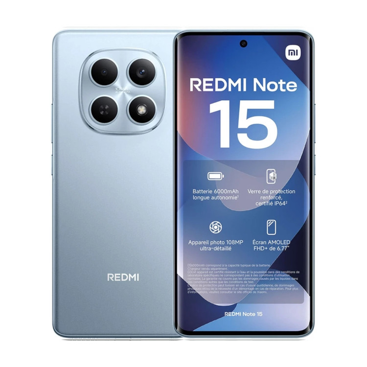 گوشی موبایل شیائومی مدل Redmi Note 15 4G حافظه 256 گیگابایت و رم 8